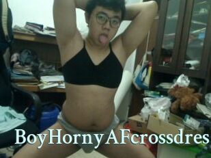 BoyHornyAFcrossdress