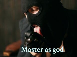 Master_as_god